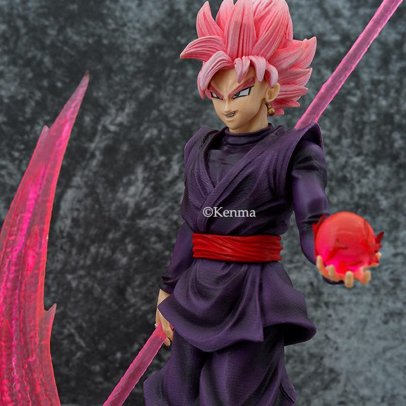 DBZ Black Goku Zamasu 35 cm Action Figure Without Light Figurine