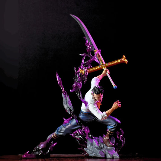 Dracule Mihawk Figure 28cm – One Piece Anime Action Figure