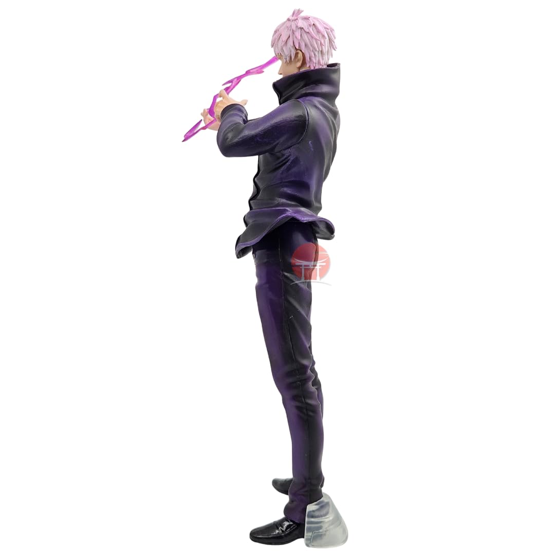 Gojo Action Figure 31CM JJK Anime Action Figures | Gojo Satoru Toy Action Figurine PVC & Resin | Anime Collectible Toy Statue for Cosplay, Gifts, Home & Office Decor