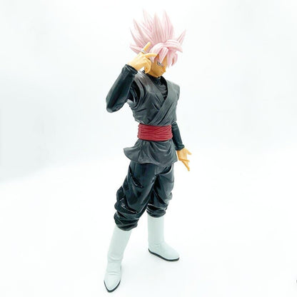 Dragon Ballz Goku Black Super Saiyan Figure - 30cm PVC Collectible, Limited Edition Anime Toy for Office Desk, Car Decor