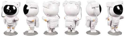 Astronaut Galaxy Projector Night Light – 360° Rotating Nebula Star Projector with Remote Control, Timer & Adjustable Head – Space Lamp for Kids’ Bedroom, Gifts, Gaming Room, Home & Décor