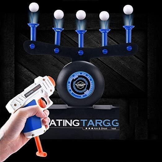 Electric Floating Target Shooting Game, 10 Foam Balls, Hover Ball Game for Kids