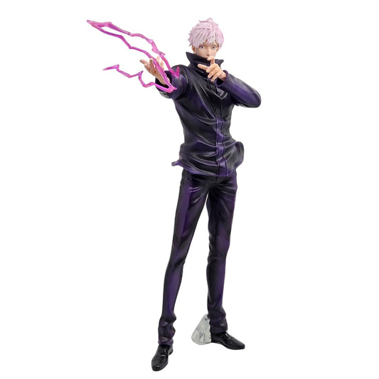Gojo Action Figure 31CM JJK Anime Action Figures | Gojo Satoru Toy Action Figurine PVC & Resin | Anime Collectible Toy Statue for Cosplay, Gifts, Home & Office Decor