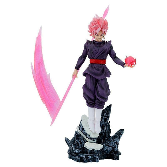 DBZ Black Goku Zamasu 35 cm Action Figure Without Light Figurine