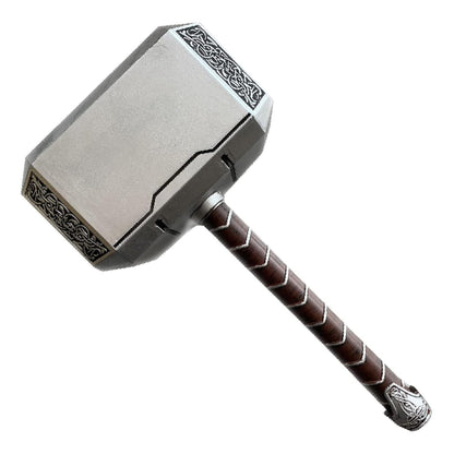 God Of Thunder Thor Life Size Mjolnir Replica Hammer - 45 Cm Superheroes Gift, Superhero Cosplay Collectible,Multicolor