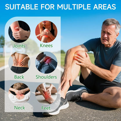 Herbal Knee Pain Relief Patches Arthritis Inflammation Patch Sticker | Instant Relief from Knee Pain | Joint Knee Pain Relief Products Natural Wormwood Extract Patch for Knee (20 Pieces)