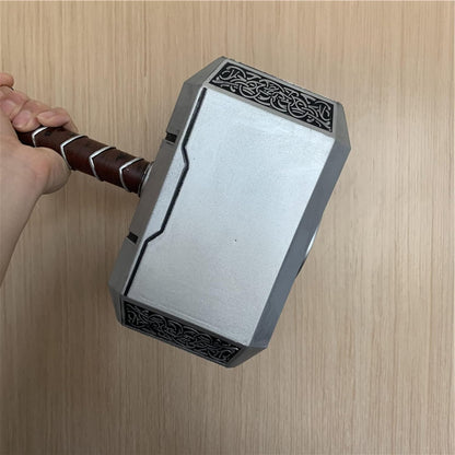 God Of Thunder Thor Life Size Mjolnir Replica Hammer - 45 Cm Superheroes Gift, Superhero Cosplay Collectible,Multicolor